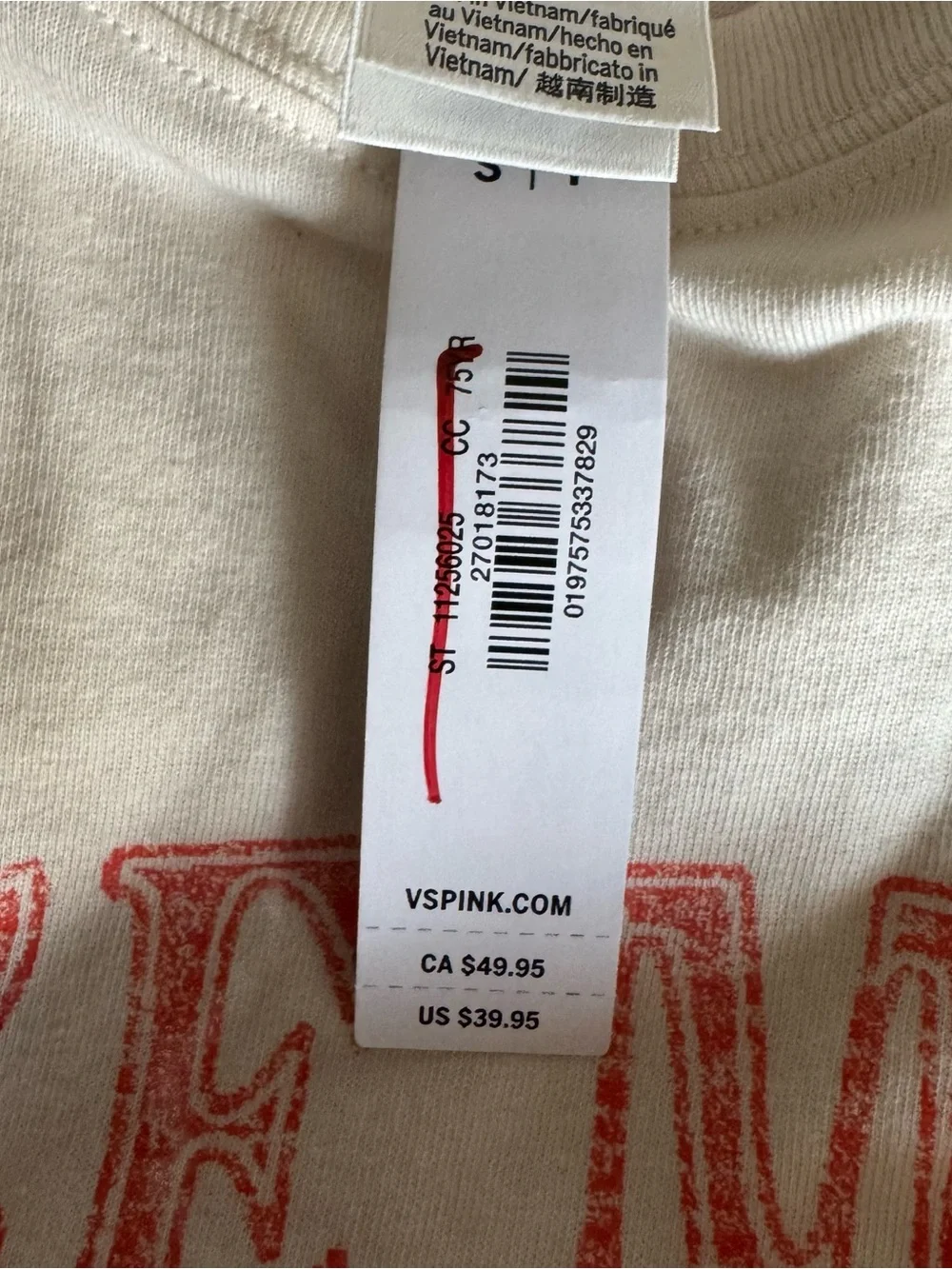 Victoria’s Secret PINK Long Sleeve Miami Beach Shirt SZ: S - Picture 4 of 7